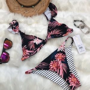 Two piece bikini swimsuit